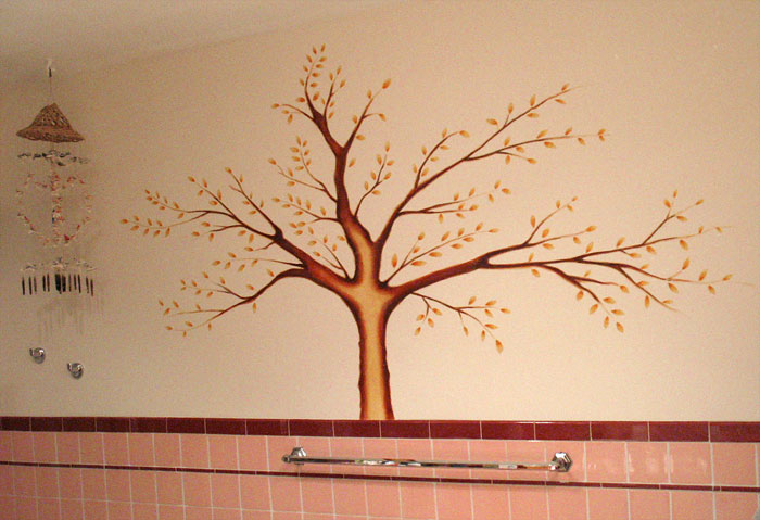 Tree mural